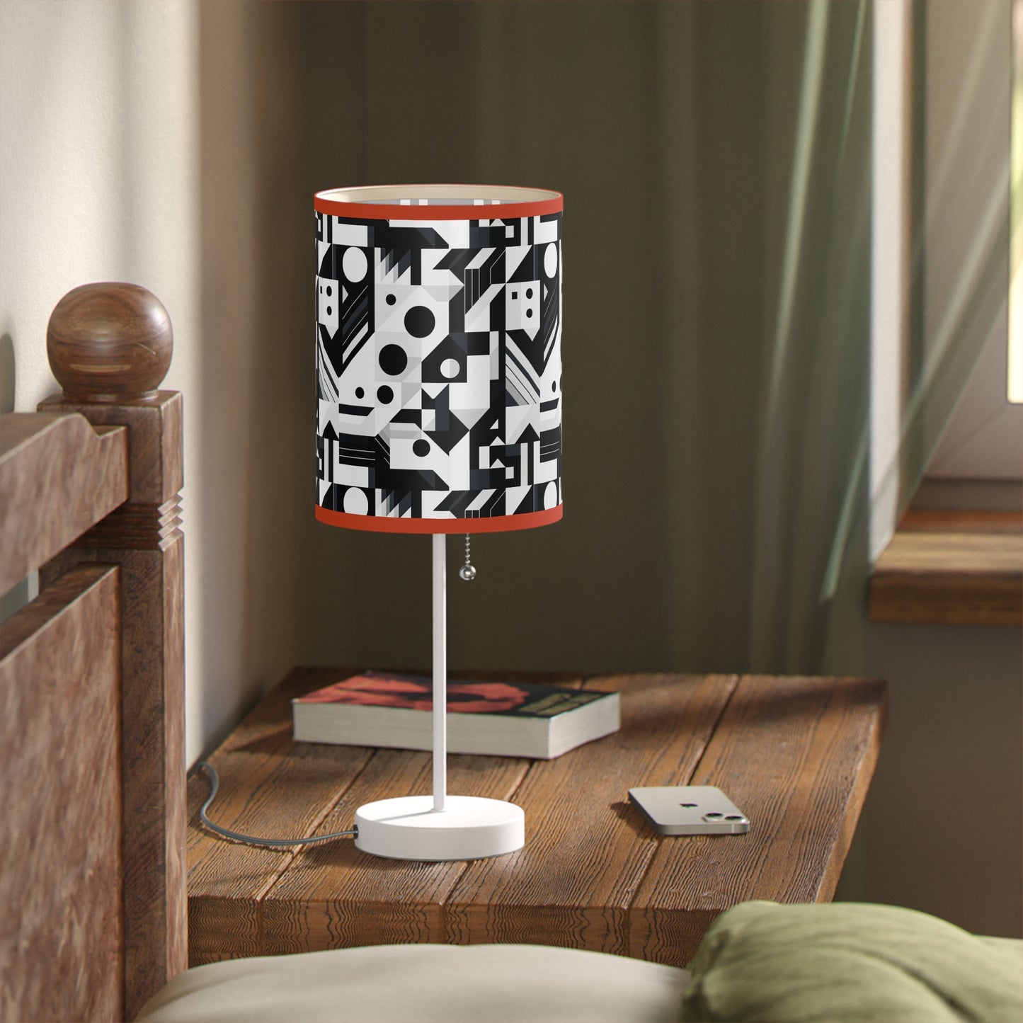 Modernist Contrast Table Lamp