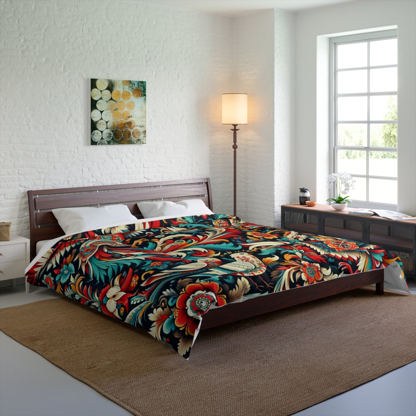 Russian Folklore Comforter
