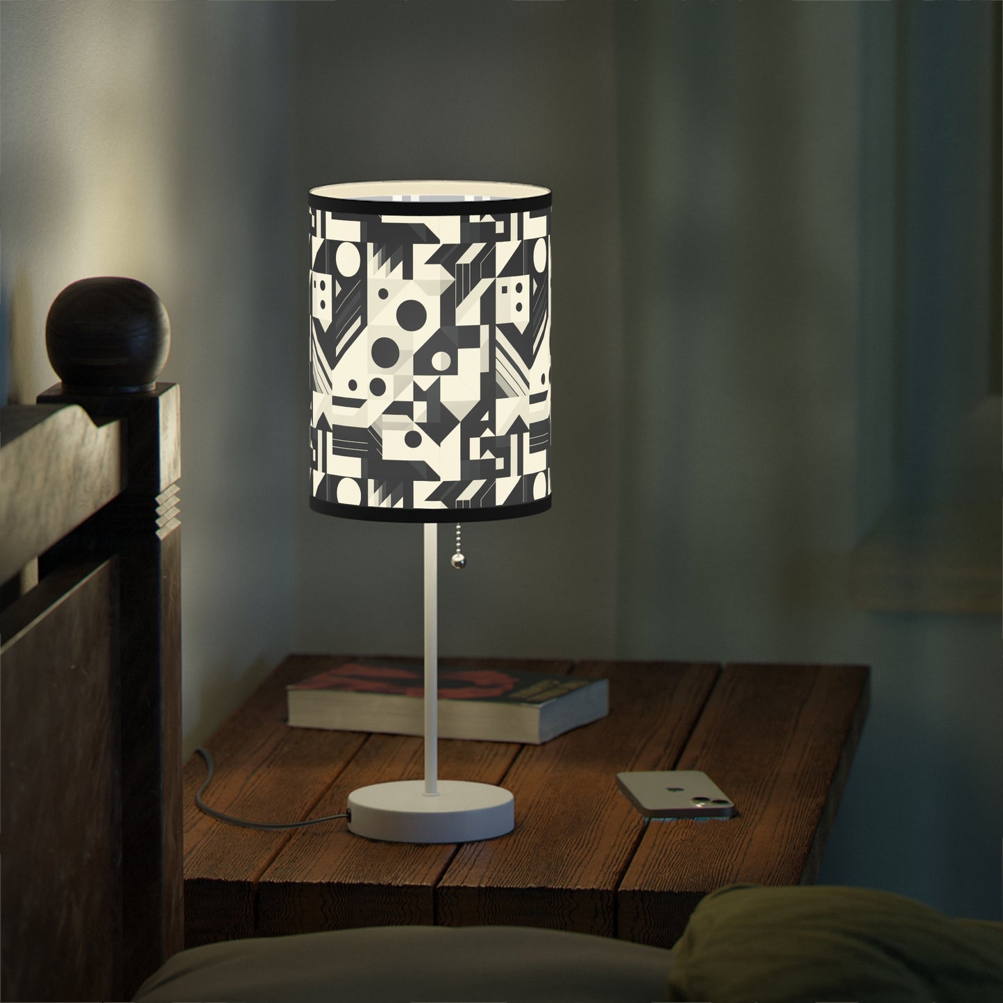Modernist Contrast Table Lamp