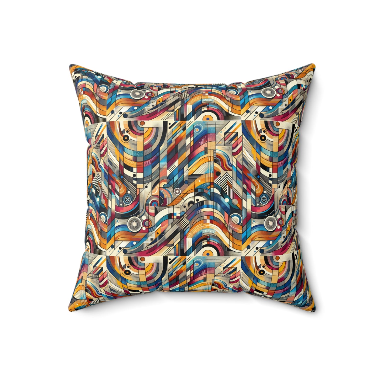 Modern Mosaic Square Pillow
