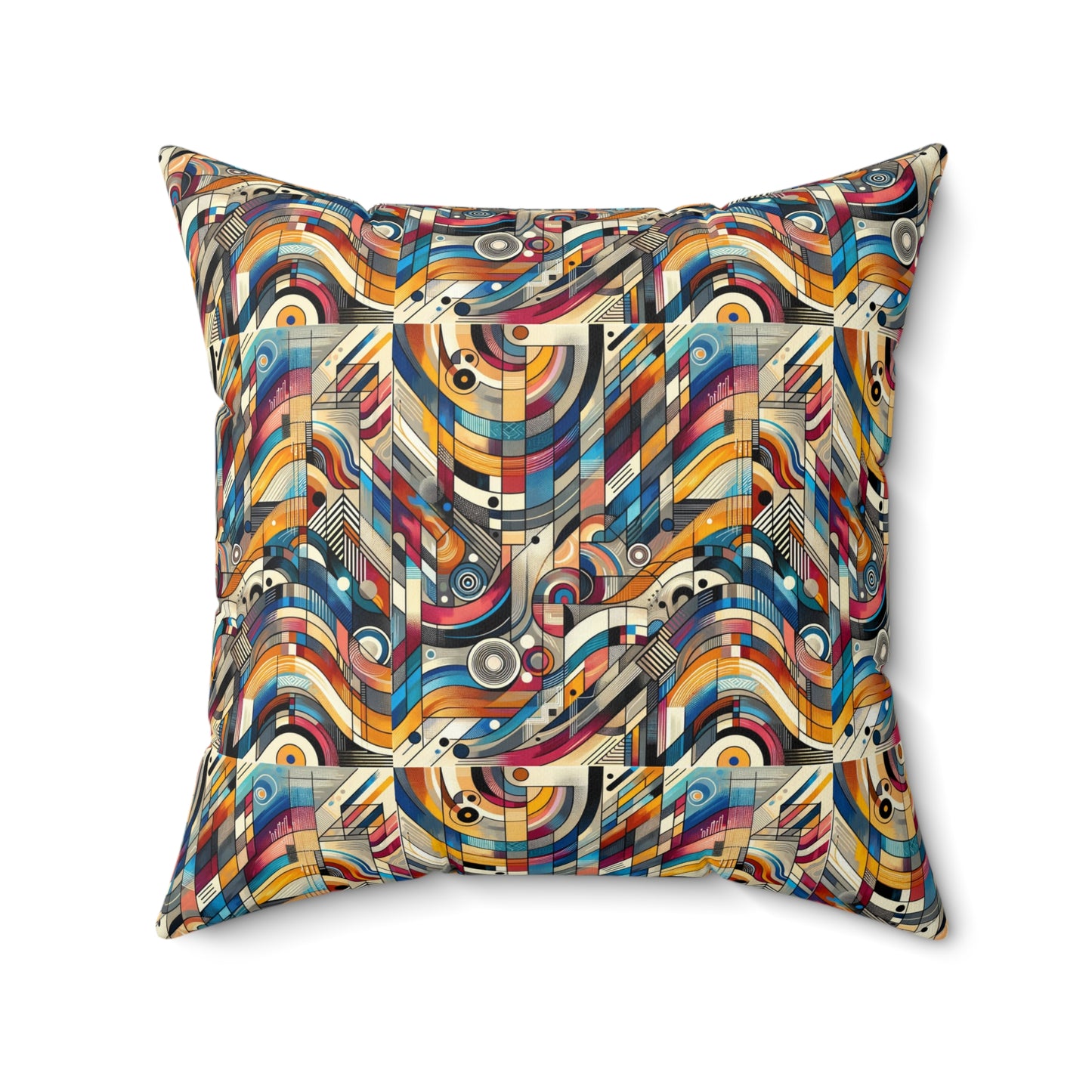 Modern Mosaic Square Pillow