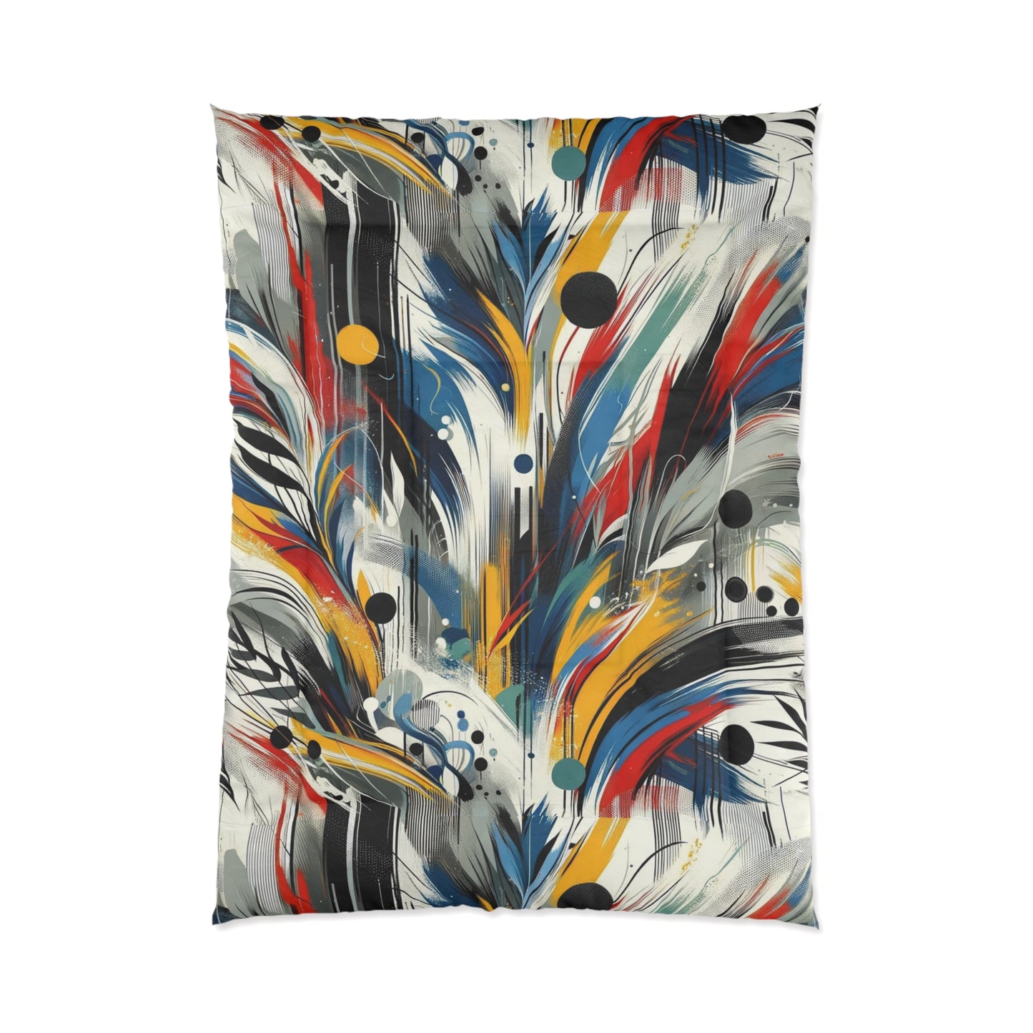 Abstract Expressionist Comforter
