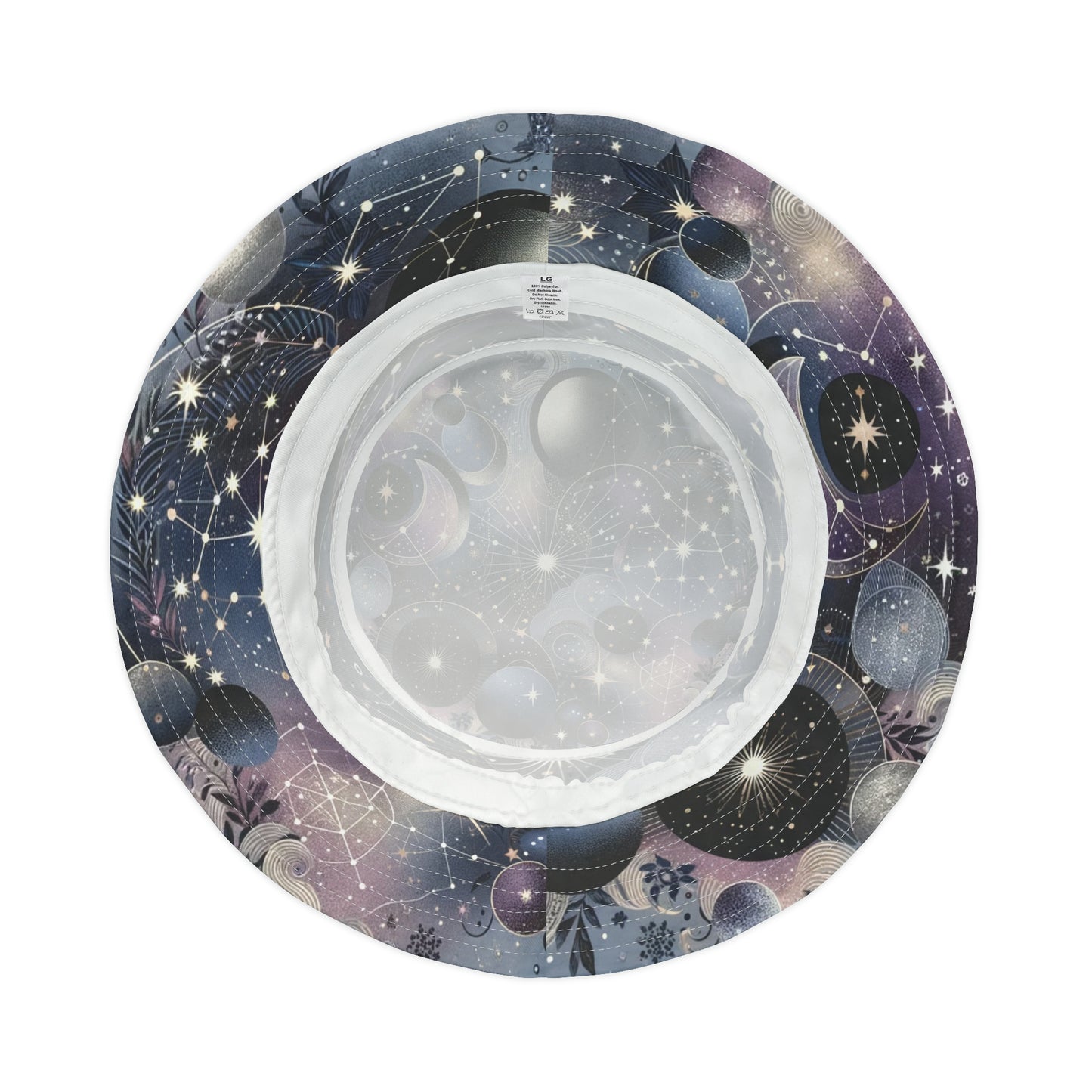 "Cosmic Whispers" Celestial Dreams Bucket Hat