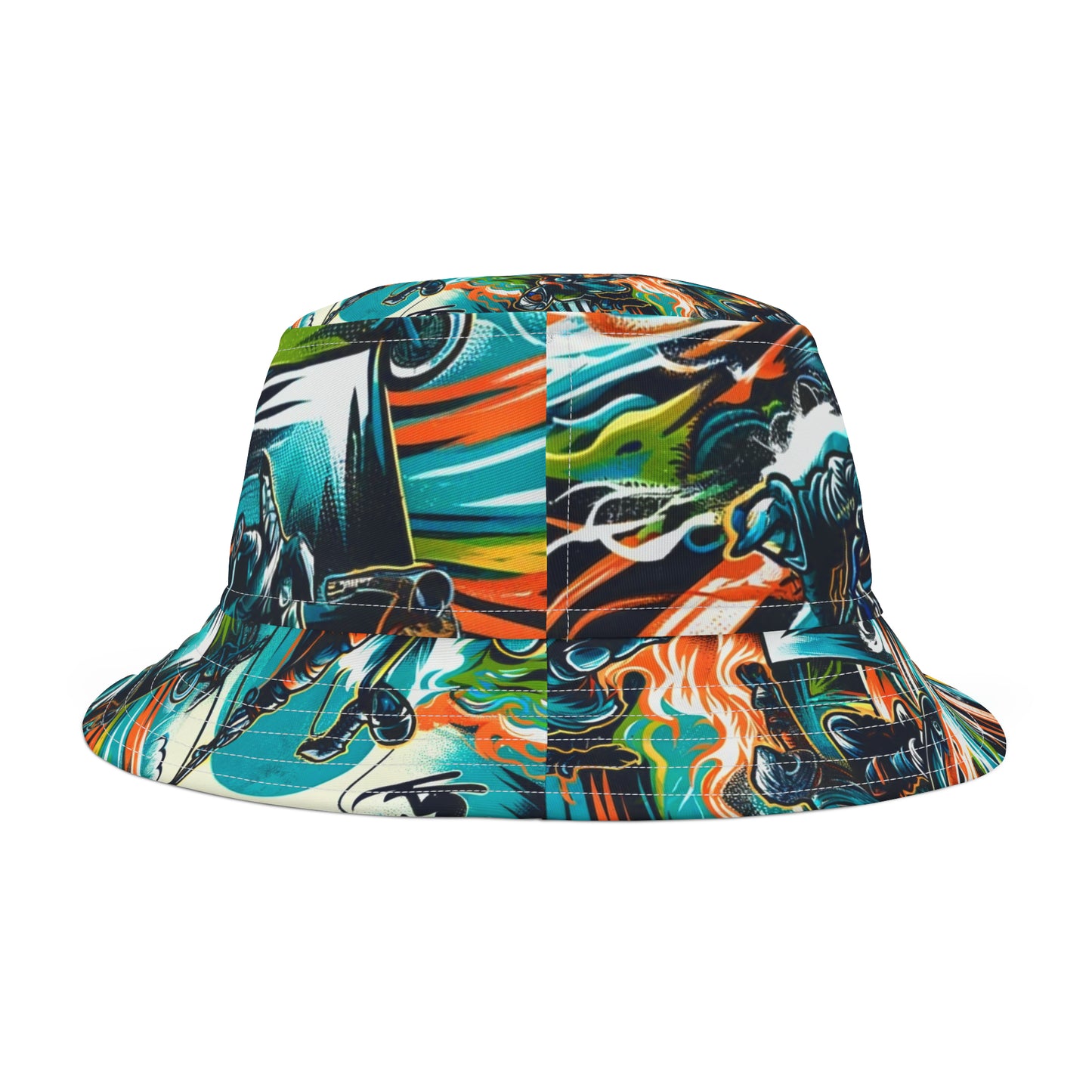 "Adrenaline Rush" Extreme Sports Bucket Hat