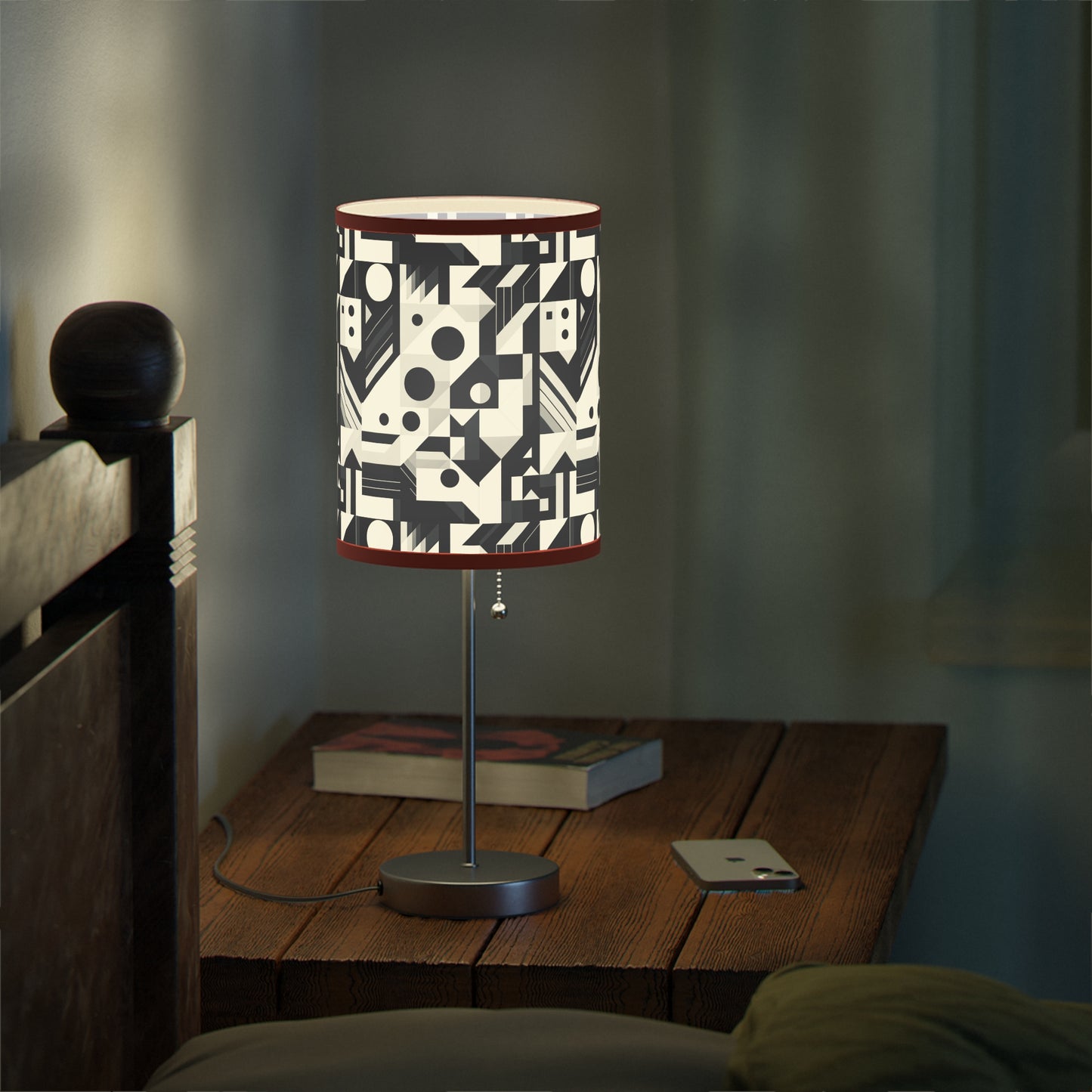 Modernist Contrast Table Lamp