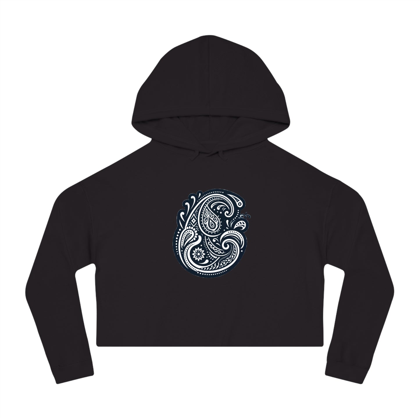 Elegant Paisley Essence Hoodie - Timeless Pattern Design