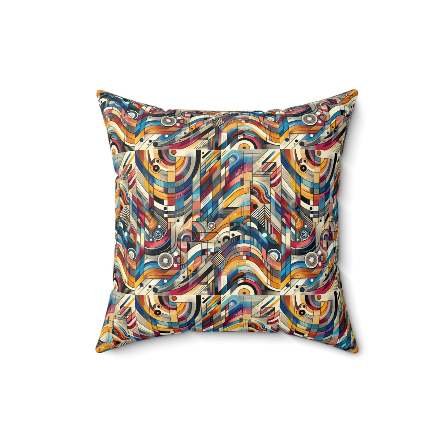 Modern Mosaic Square Pillow
