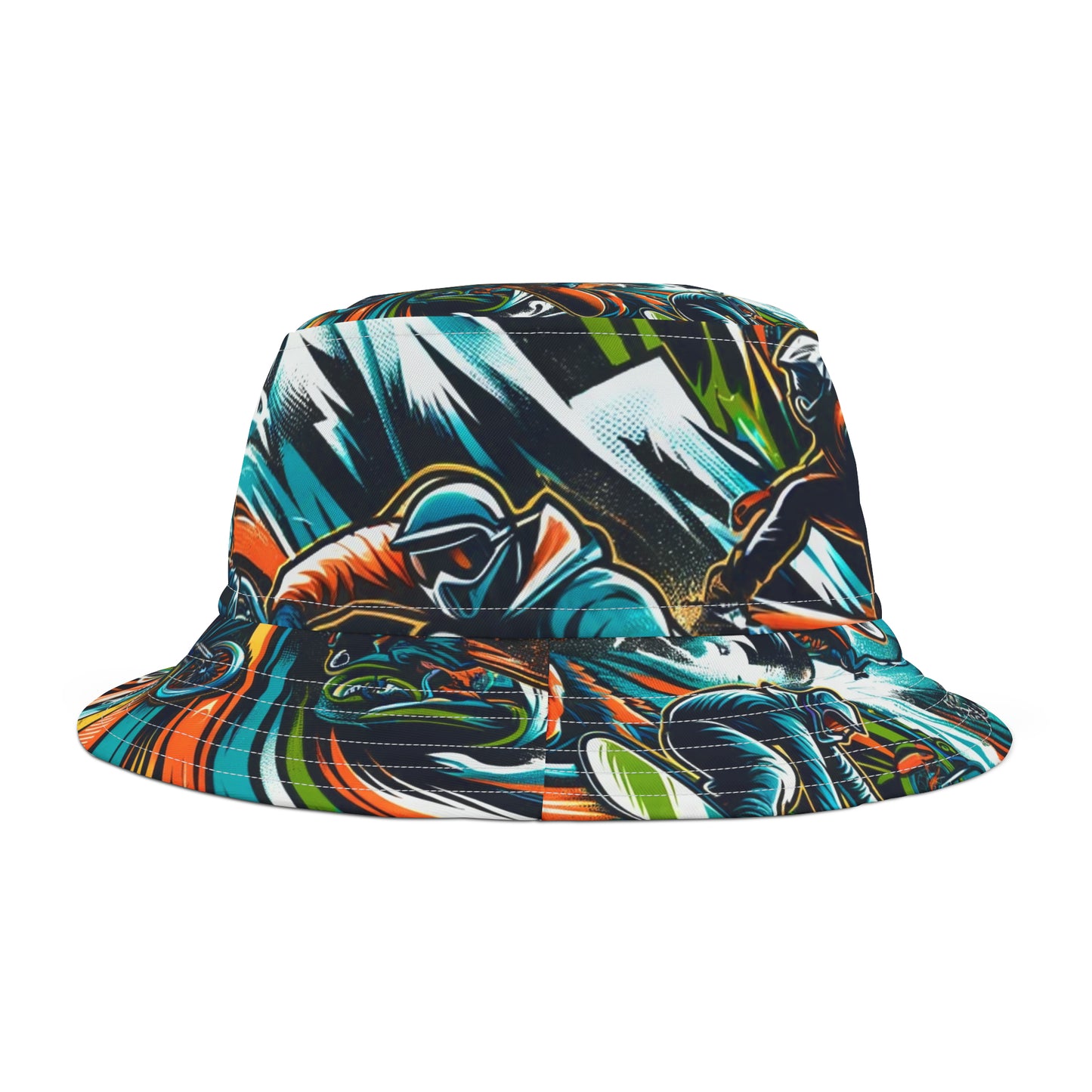 "Adrenaline Rush" Extreme Sports Bucket Hat