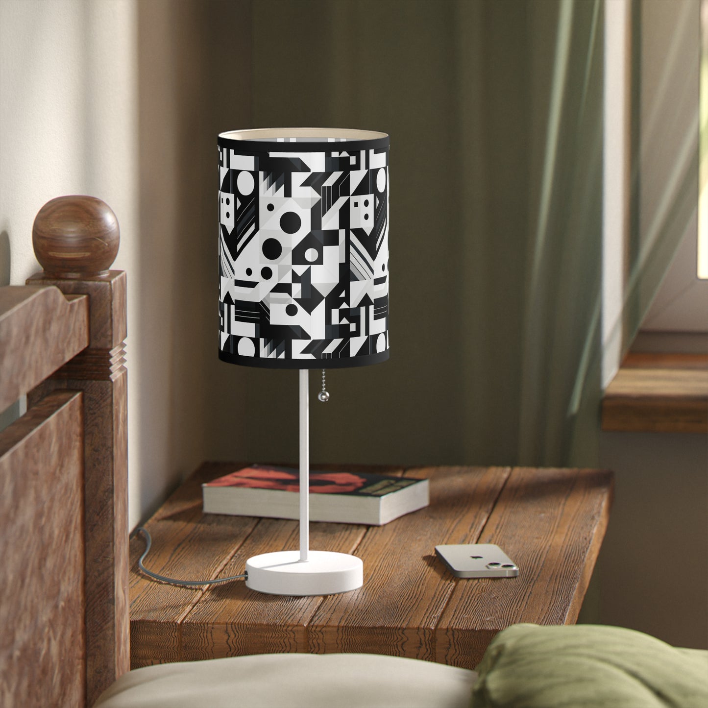 Modernist Contrast Table Lamp
