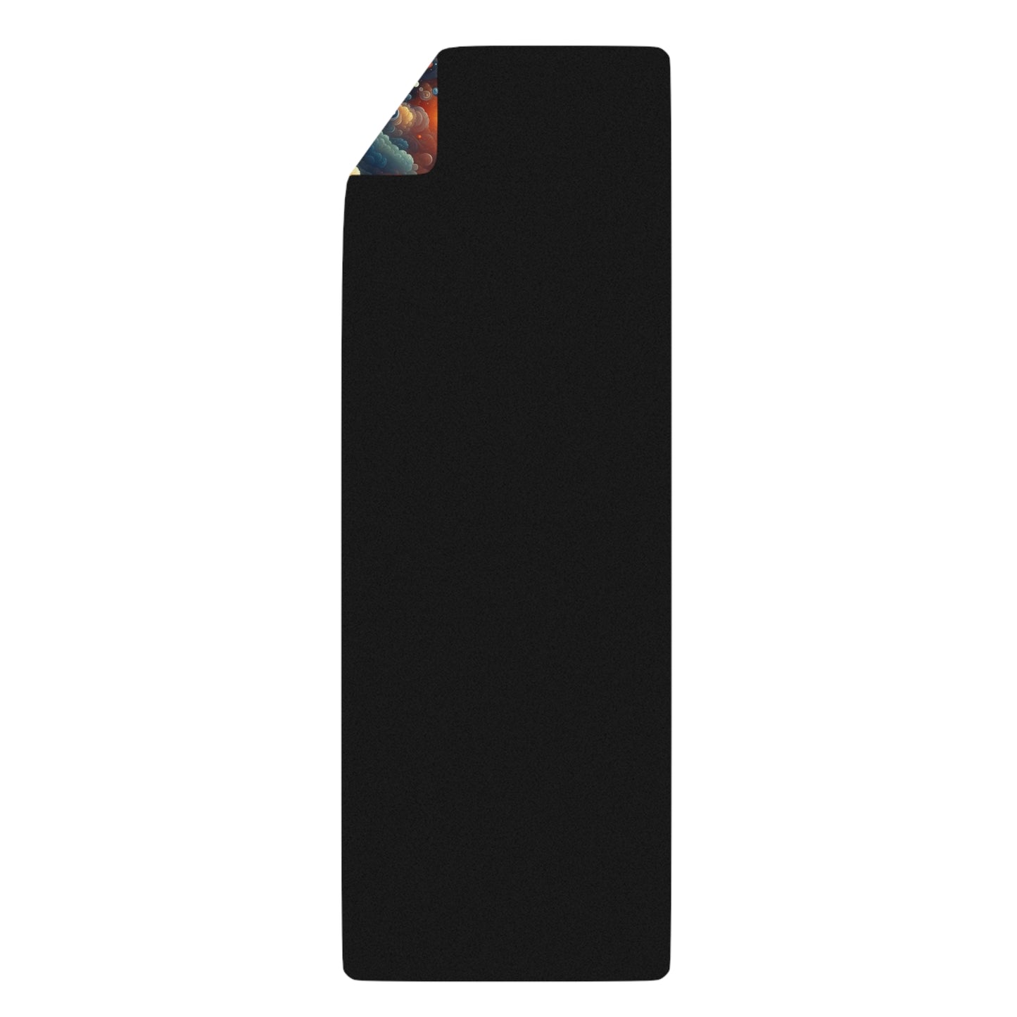 Explorer's Dream Yoga Mat: High-End Microfiber with Dynamic World Design