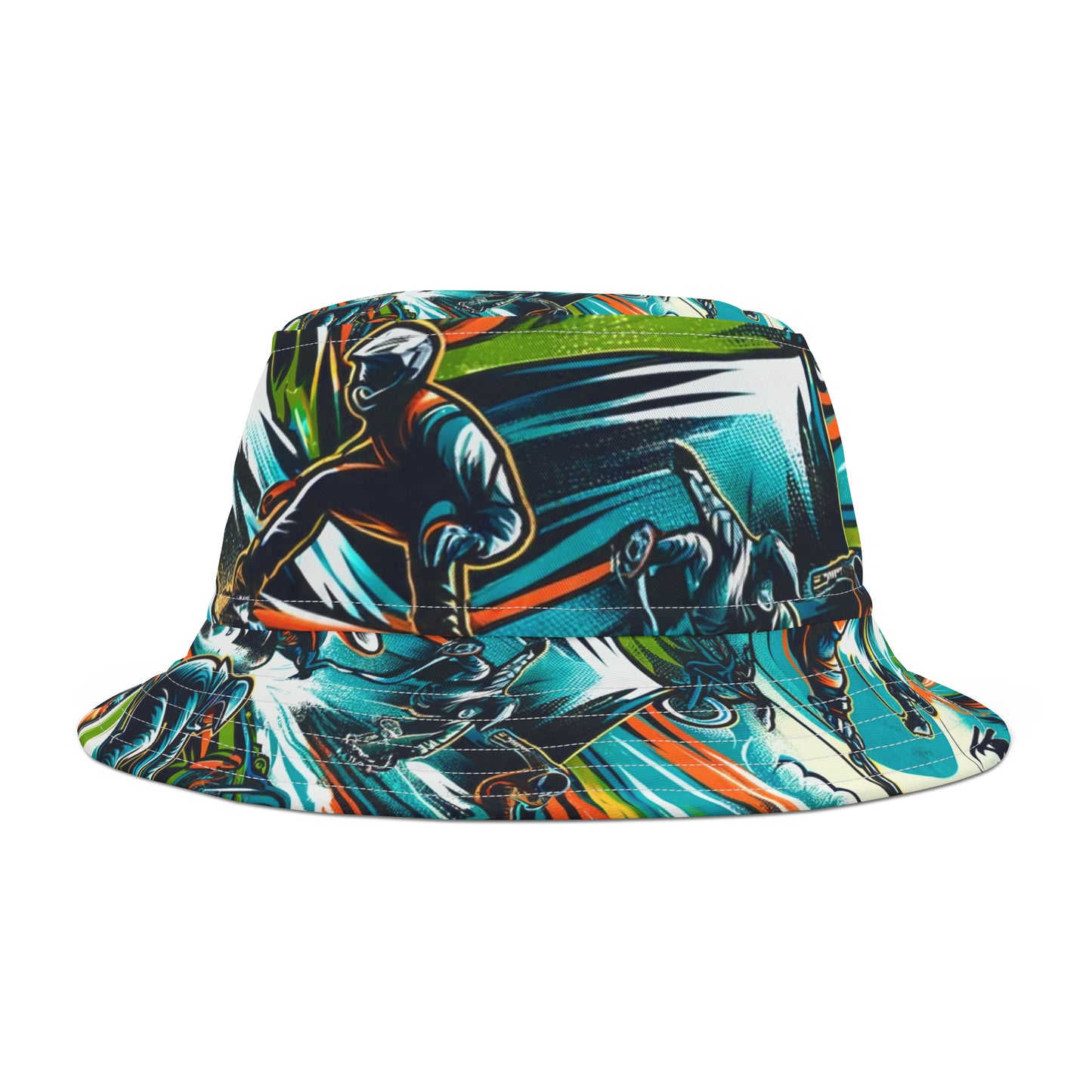 "Adrenaline Rush" Extreme Sports Bucket Hat