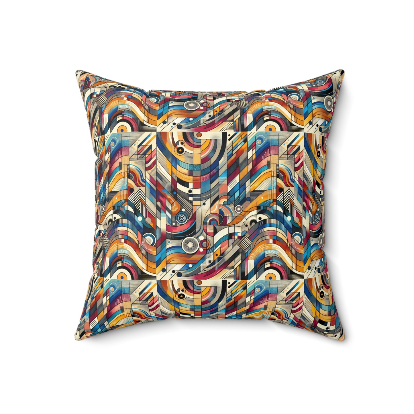 Modern Mosaic Square Pillow
