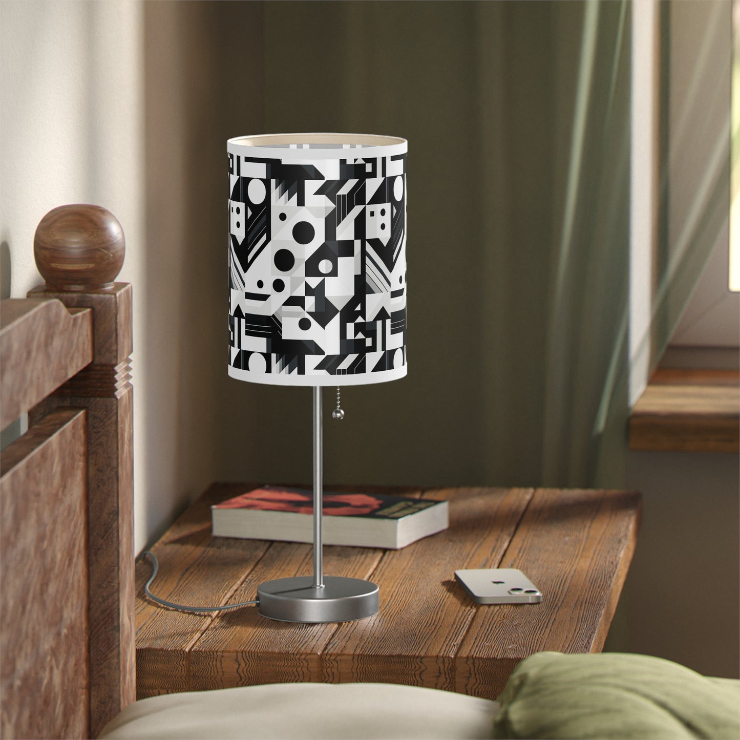 Modernist Contrast Table Lamp
