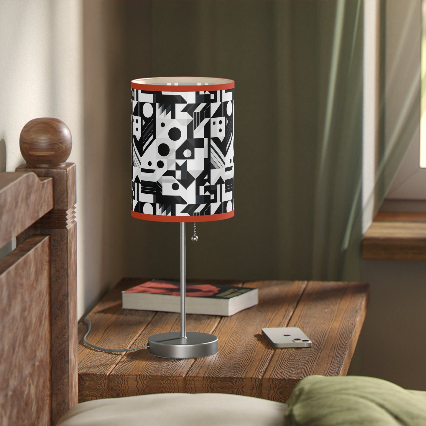 Modernist Contrast Table Lamp