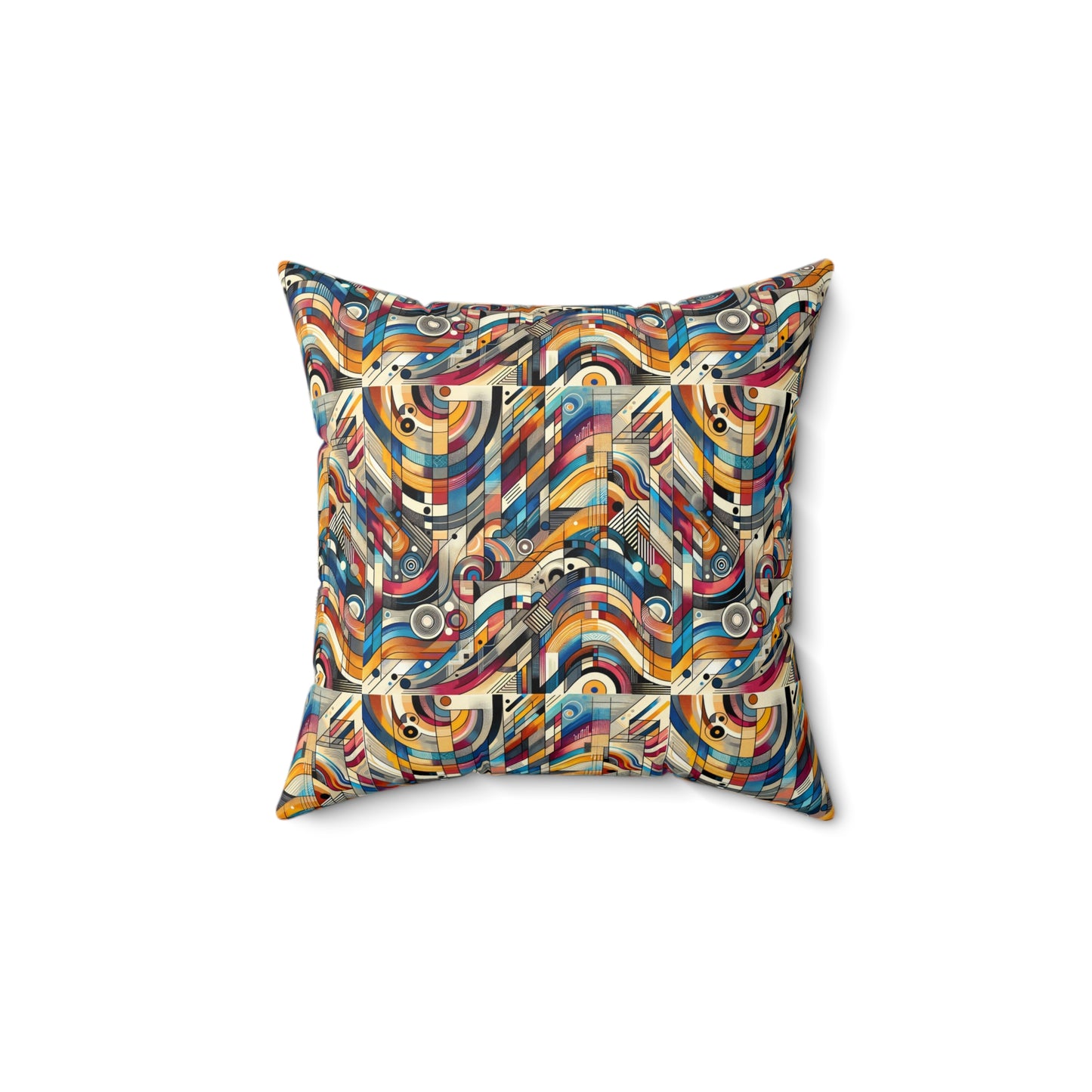 Modern Mosaic Square Pillow