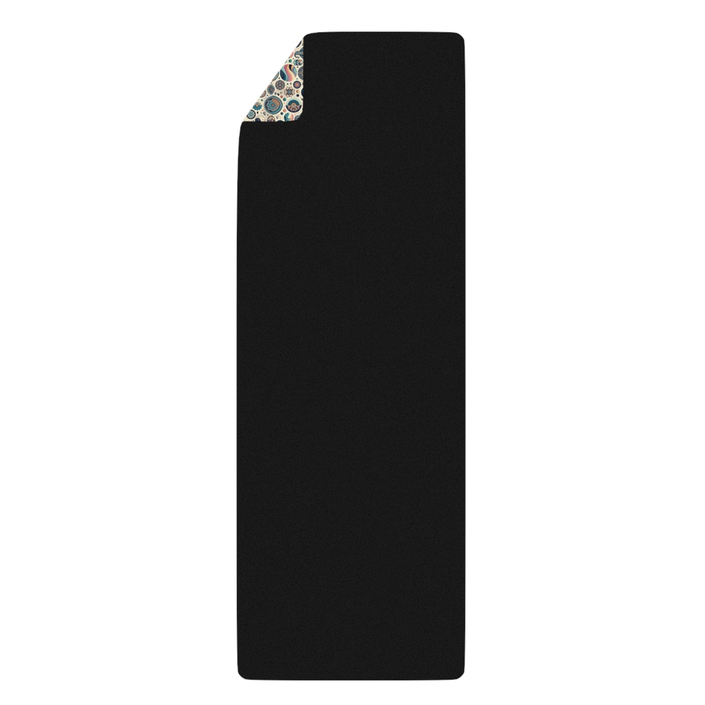 Ultimate Harmony Yoga Mat: Anti-Slip, Comfort Rubber with Vibrant Multi-Pattern Design