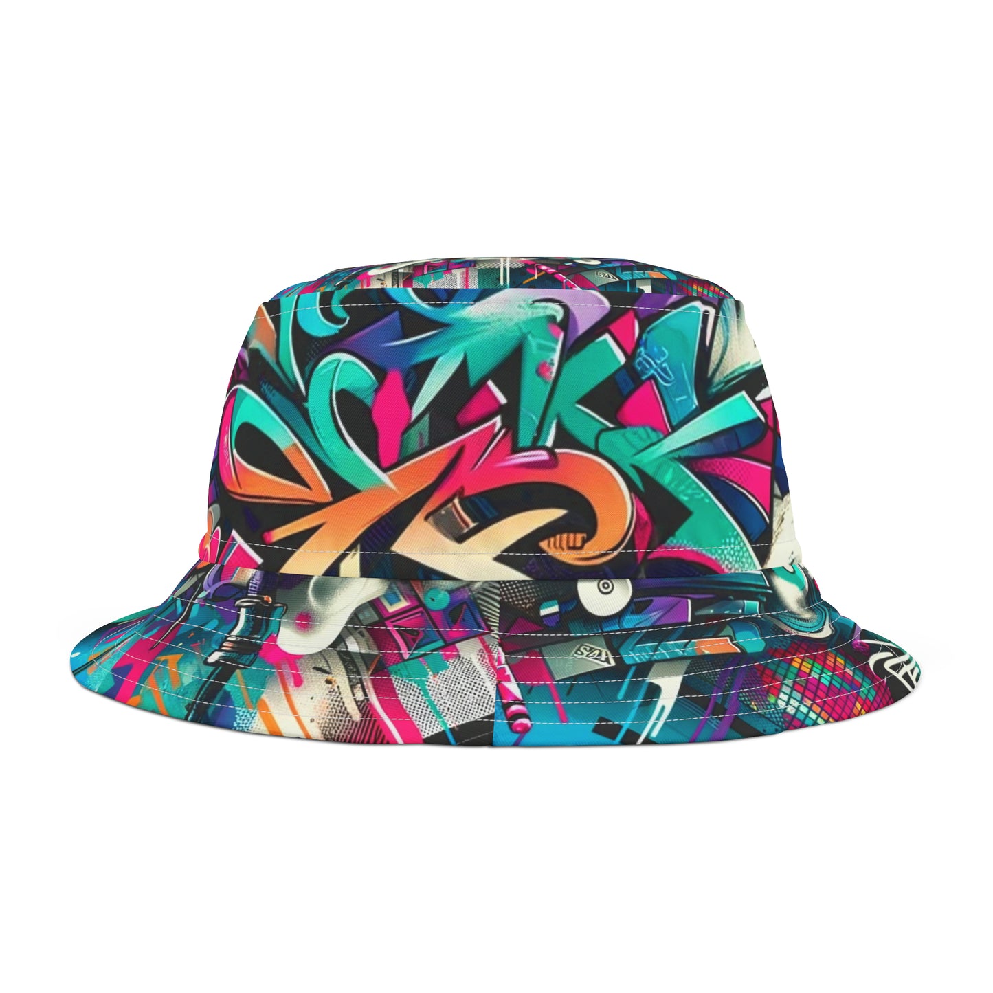 "Urban Graffiti" Street Art Inspired Bucket Hat