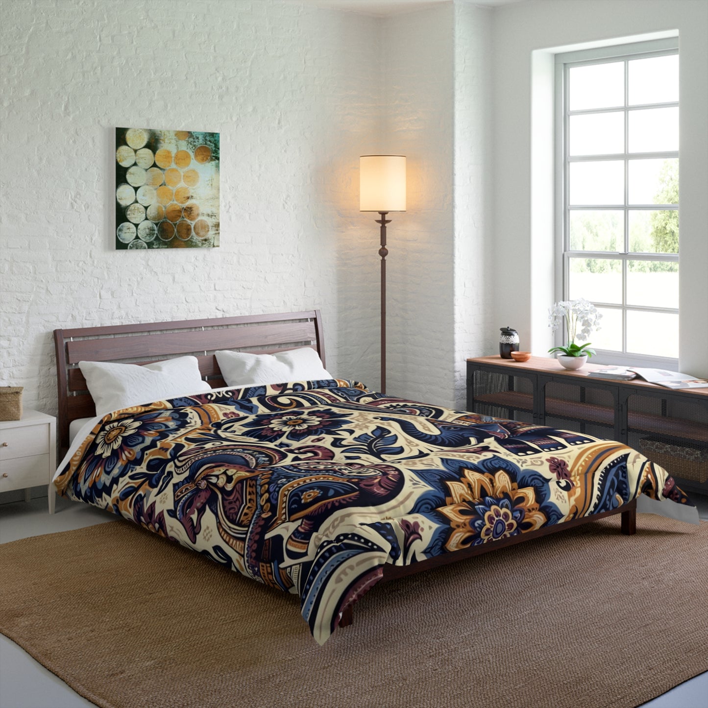 Indian Block Beauty Comforter