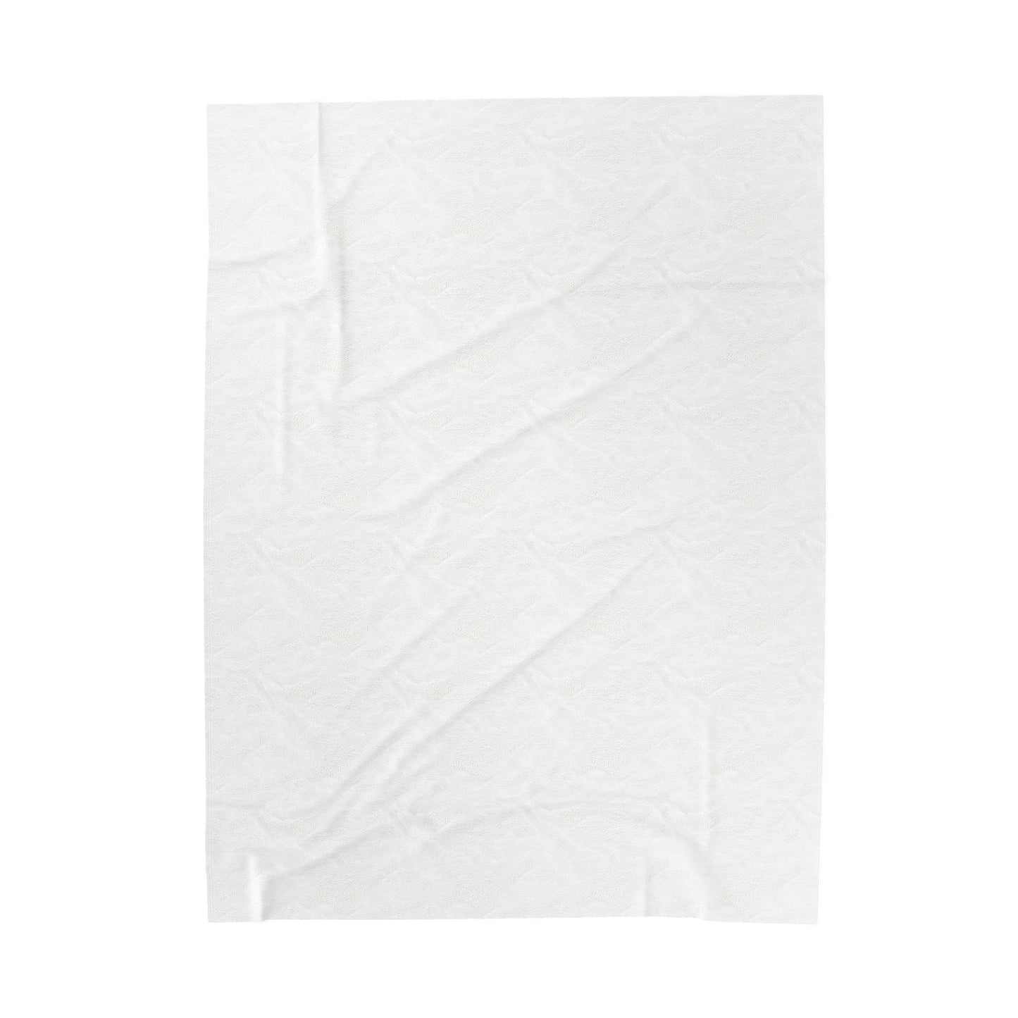 Geometric Harmony: Modern Velveteen Plush Blanket
