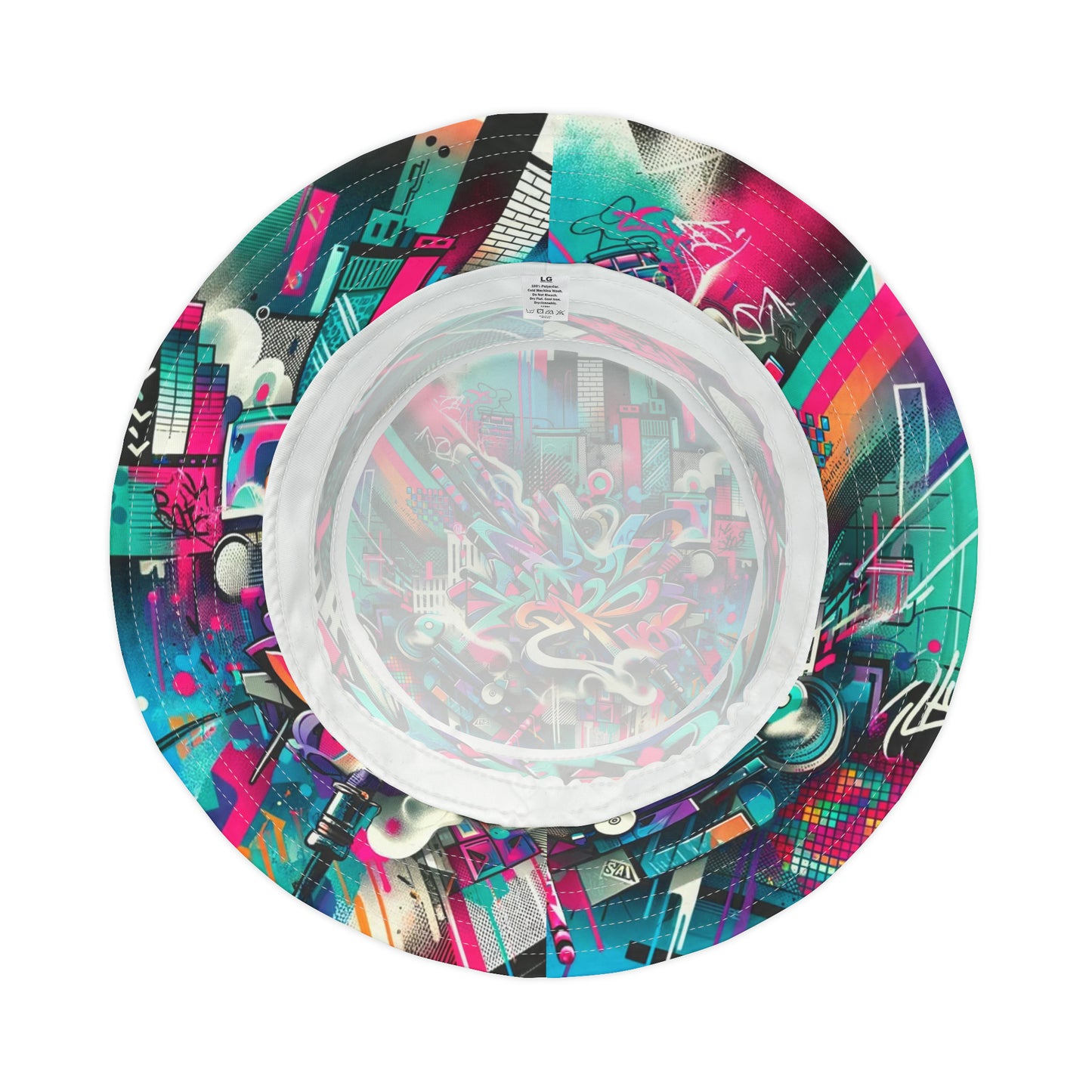 "Urban Graffiti" Street Art Inspired Bucket Hat