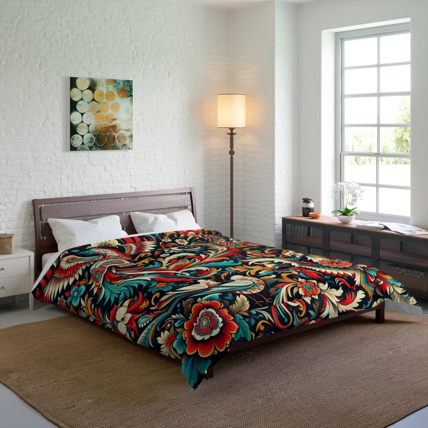 Russian Folklore Comforter