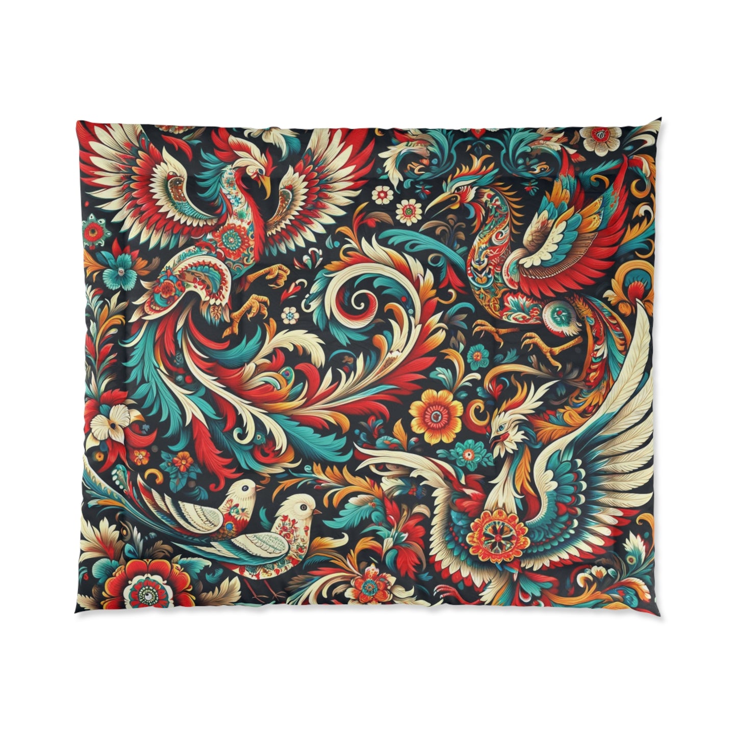 Russian Folklore Comforter