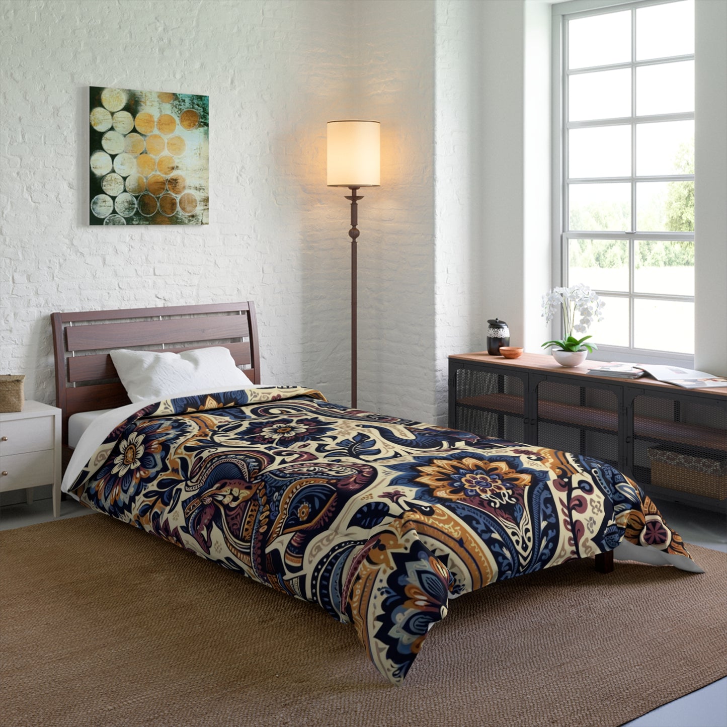 Indian Block Beauty Comforter