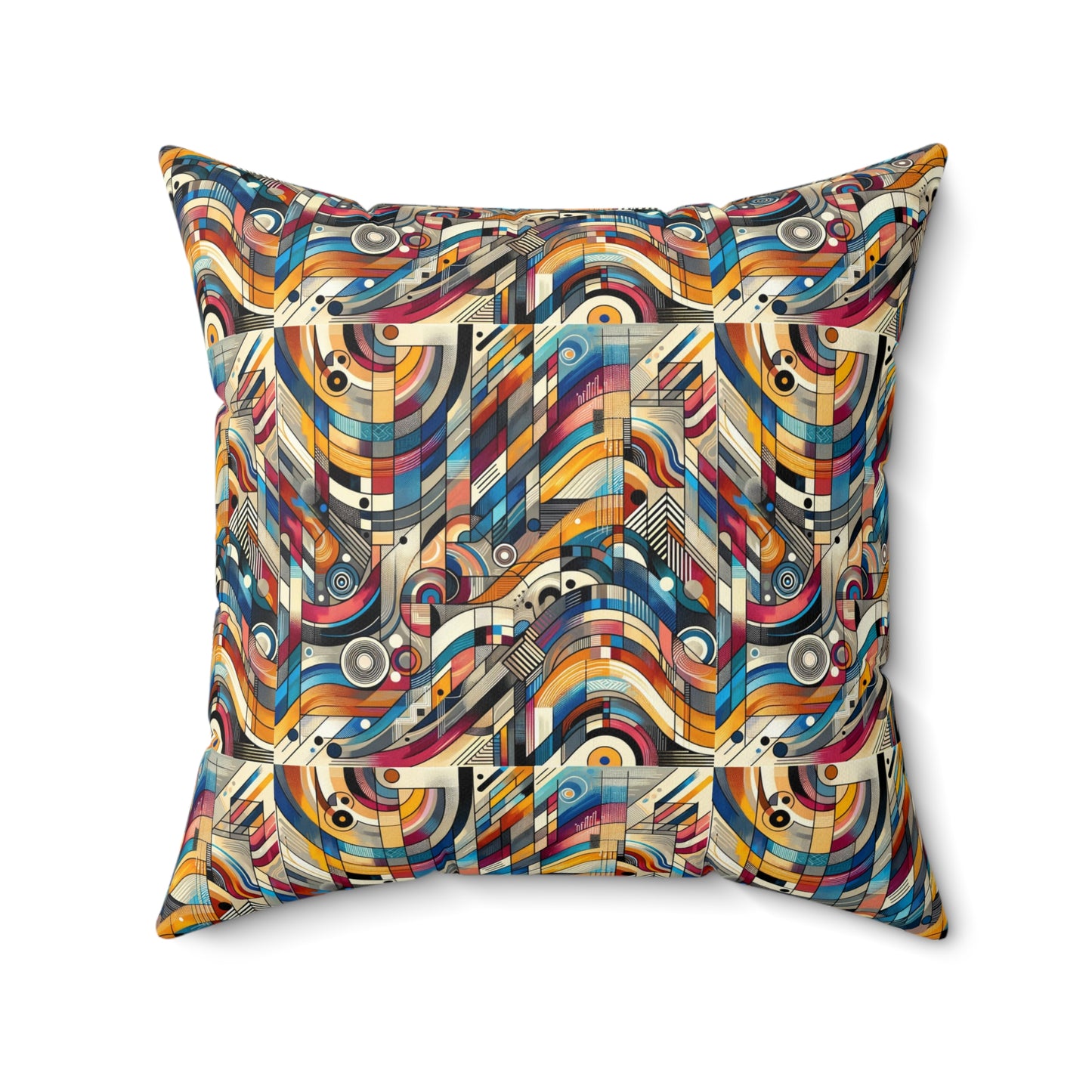 Modern Mosaic Square Pillow