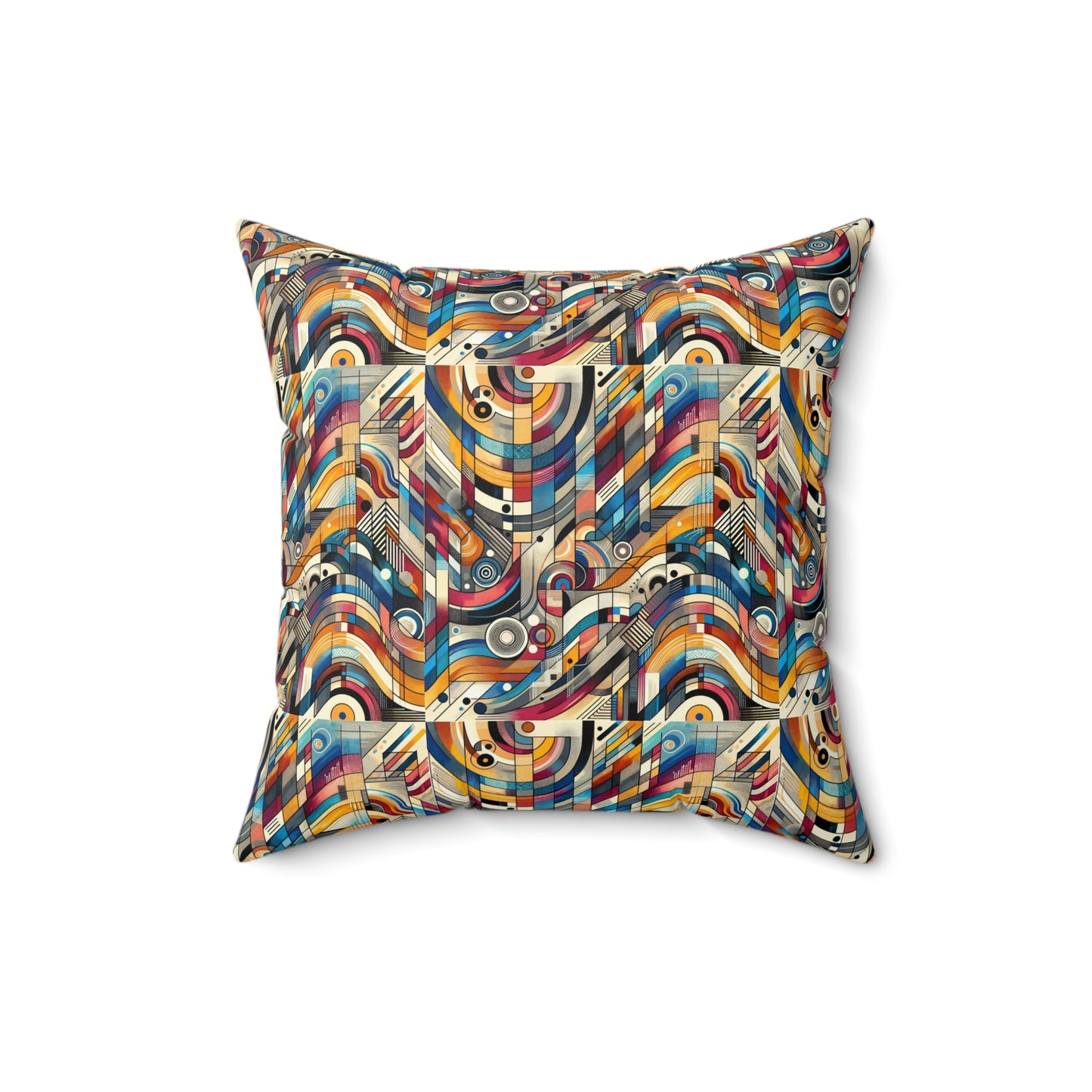 Modern Mosaic Square Pillow