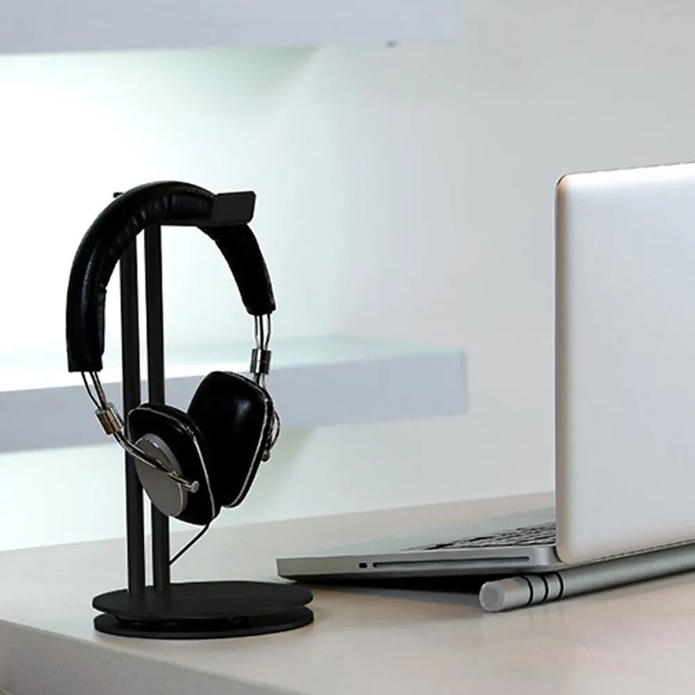 Fashion Universal Aluminum Desk Top Headset Holder Stand Bracket Headphone Display Rack Table Organizer