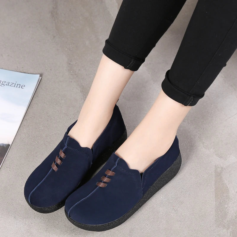 2023 New Women Creepers Shoes Sneakers Women Plus Size Ladies Platform Shoes Woman Flats Female Shoes Black Heels Plus Size