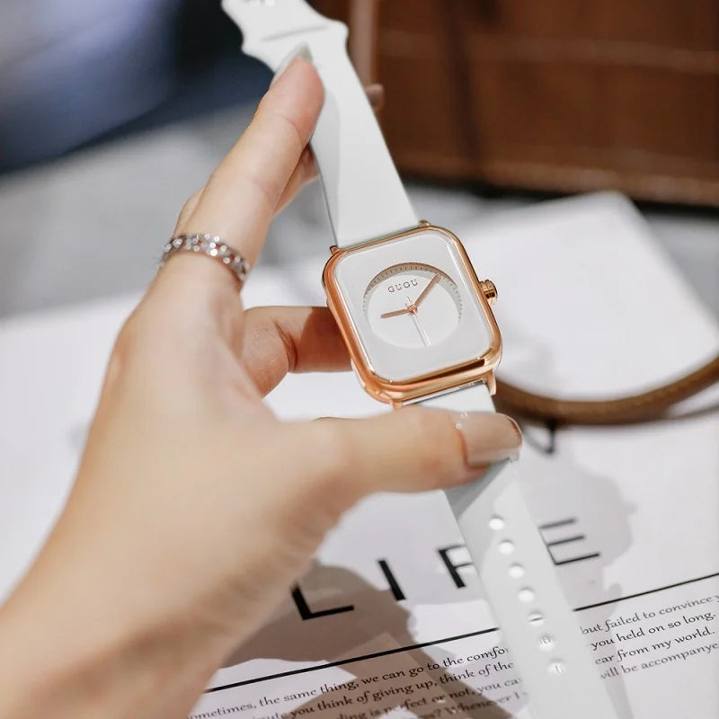 Woman Watch Fashion Sport Quartz Women’s Wristwatch Waterproof Simple Silicone Band Watches Clock