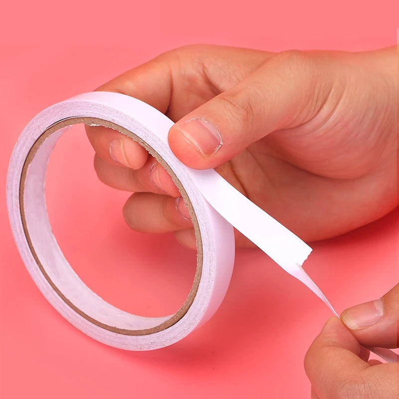Double Faced Powerful Adhesive Tape Paper Double Sided Tape For Mounting Fixing Pad Sticky 10M/roll