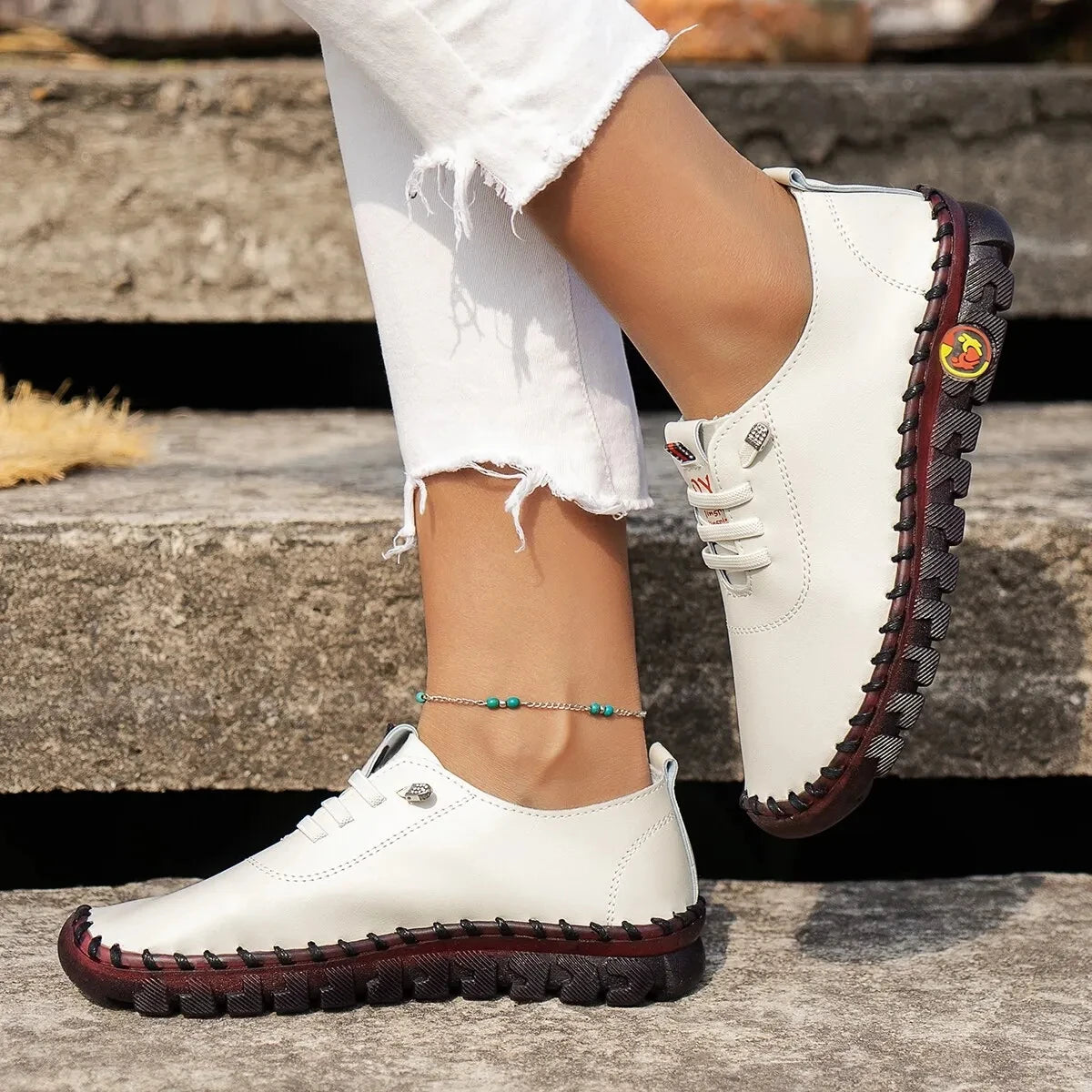 Unique Exclusive 2022 New Spring Casual Women Shoes Platform Loafers 2