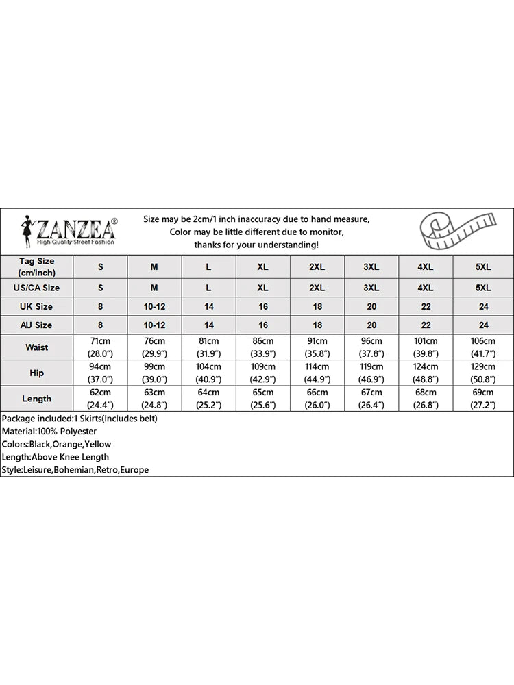 ZANZEA Vintage Cargo Skirts Woman Fashion High Waist Skirt Summer Elegant OL Work Sundress Casual Buttons Up Jupe Faldas Saia