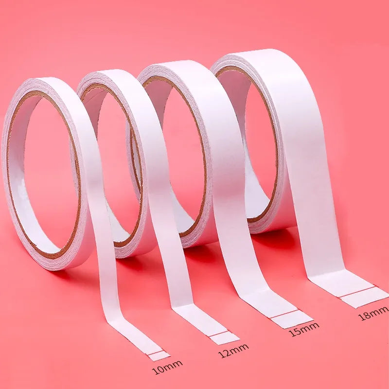 Double Faced Powerful Adhesive Tape Paper Double Sided Tape For Mounting Fixing Pad Sticky 10M/roll