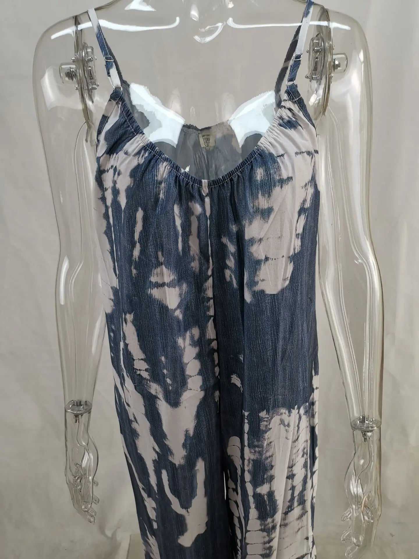 Women's jumpsuit 2023 new women's clothing wholesale Russian European and American suspender sexy wide leg pants
