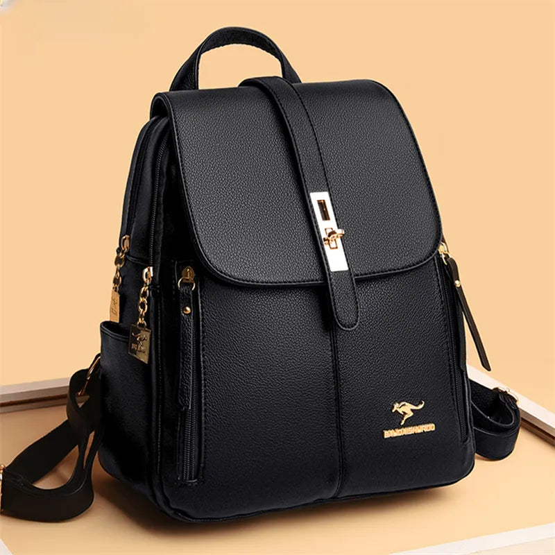 Unique Exclusive Exclusive Luxury Women Leather Backpacks for Girls Sa