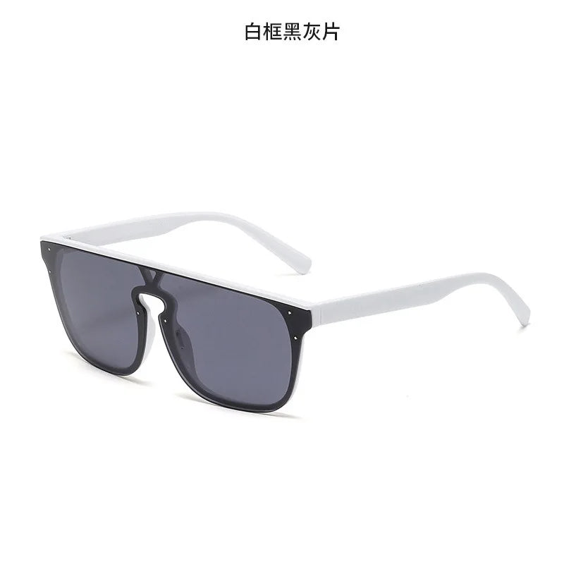 In 2023, the new European and American fashion ms oval sunglasses high quality men's sunglasses