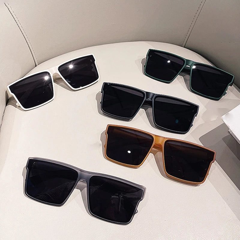 Polarized Sunglasses Men Women Rectangle Sunglasses Wear Over Myopia Prescription Glasses Vintage Driving Goggles Eyewear Gafas