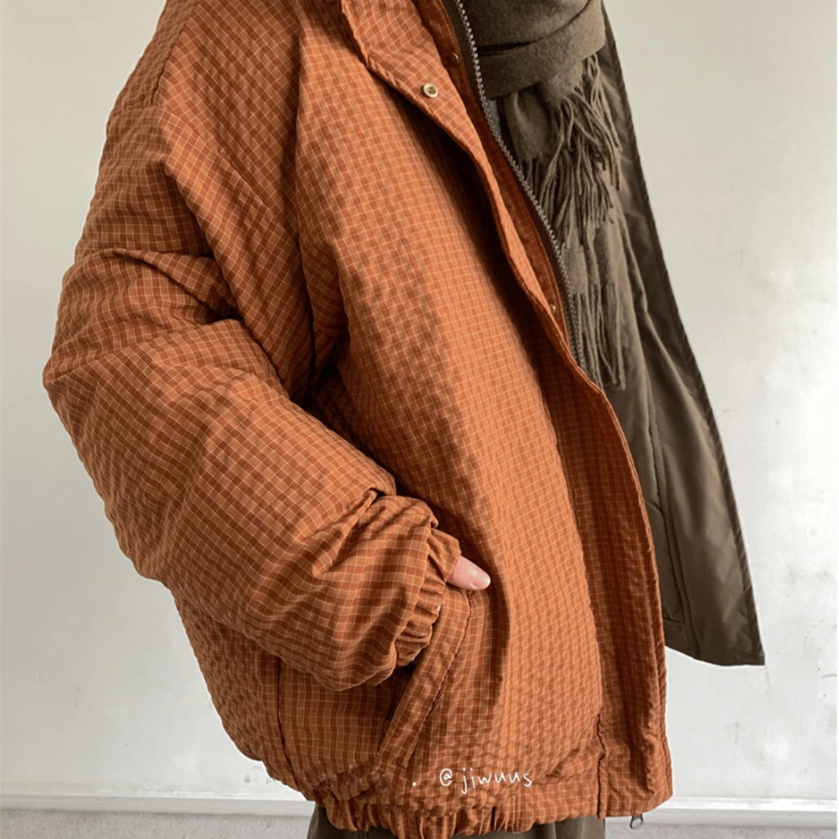 Winter Korean Fashion Reversible Padding Down Jacket For Men Clothing Streetwear Puffer Jacket Male Harajuku Casual Thick Coat