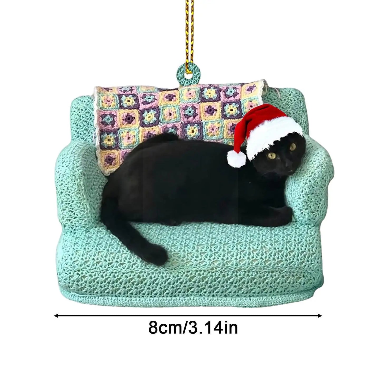 Xmas Black Cat Pendant 2022 Christmas Party Decoration Christmas New Ornaments Tree Gifts Hanging Decorations Pc 2023 1 Yea K8F0