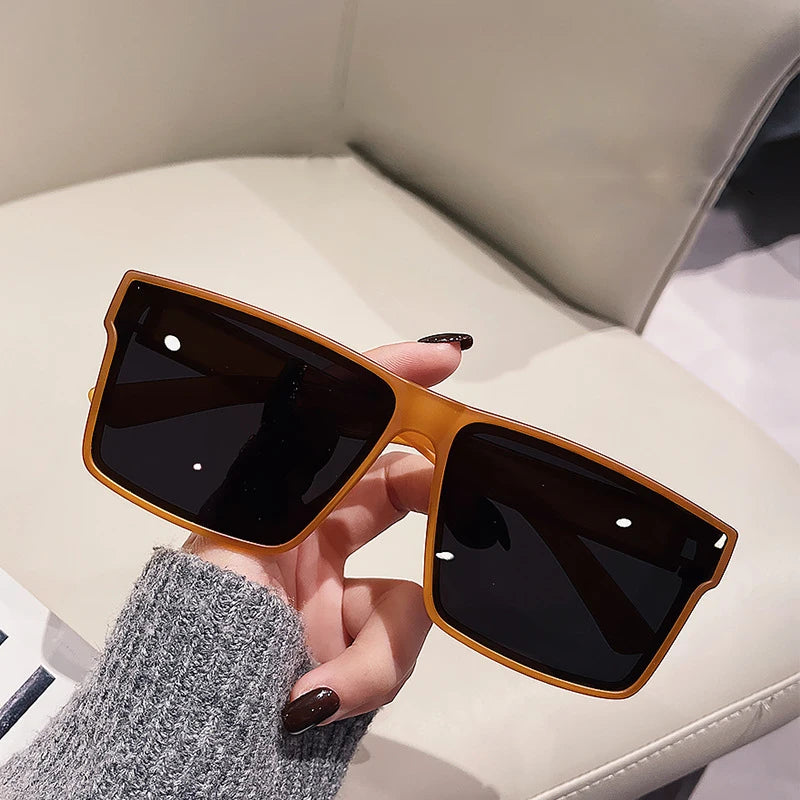 Polarized Sunglasses Men Women Rectangle Sunglasses Wear Over Myopia Prescription Glasses Vintage Driving Goggles Eyewear Gafas