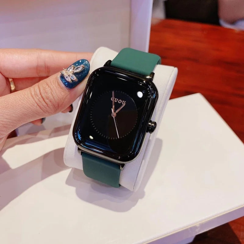 Woman Watch Fashion Sport Quartz Women’s Wristwatch Waterproof Simple Silicone Band Watches Clock