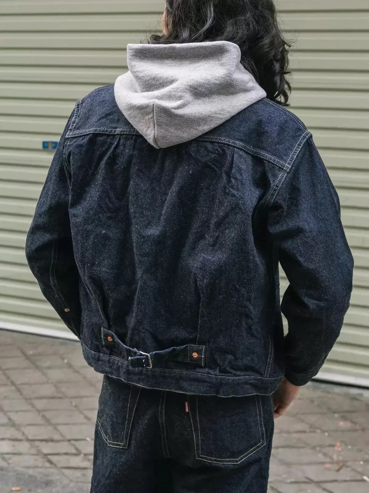 Rugged Bronson 1946 Model 506XX Jean Jacket in Raw Selvedge Denim Lot 46806XX Indigo