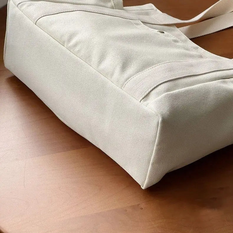 Stylish Large Capacity Canvas Tote Bag - Perfect for Work, College & Daily Use
