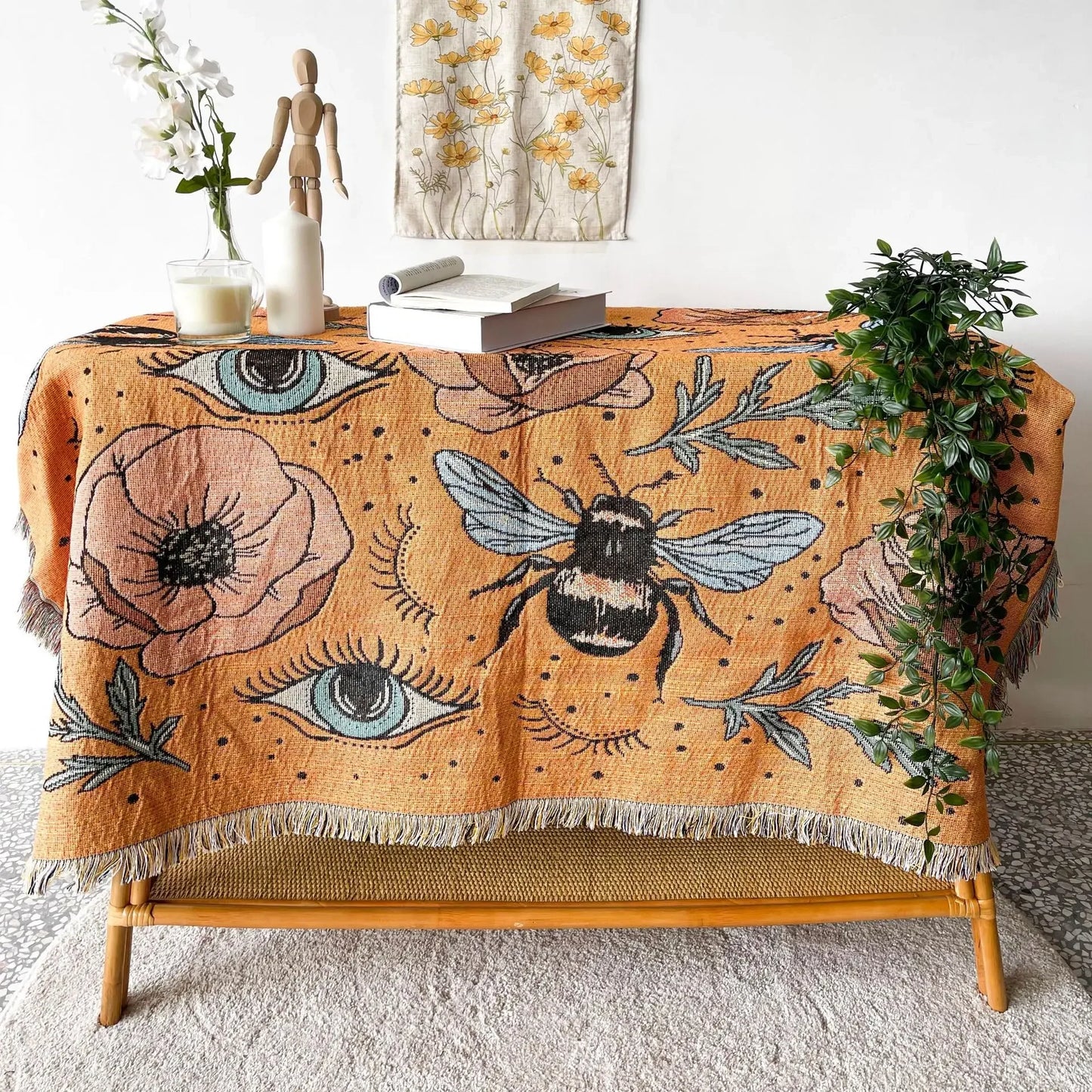 Nordic Leisure Blankets And Throws Home Decor Aesthetics Sofa Towel Bohemian Picnic Blanket Cover Tablecloth Tapestry Room Rug