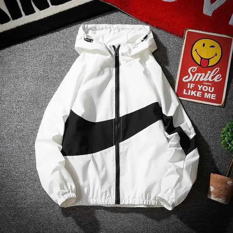 Fashionable Versatile Casual Loose-fit Thin Jacket For Men Women Spring Autumn 2024 New Style Korean Trendy Clothing