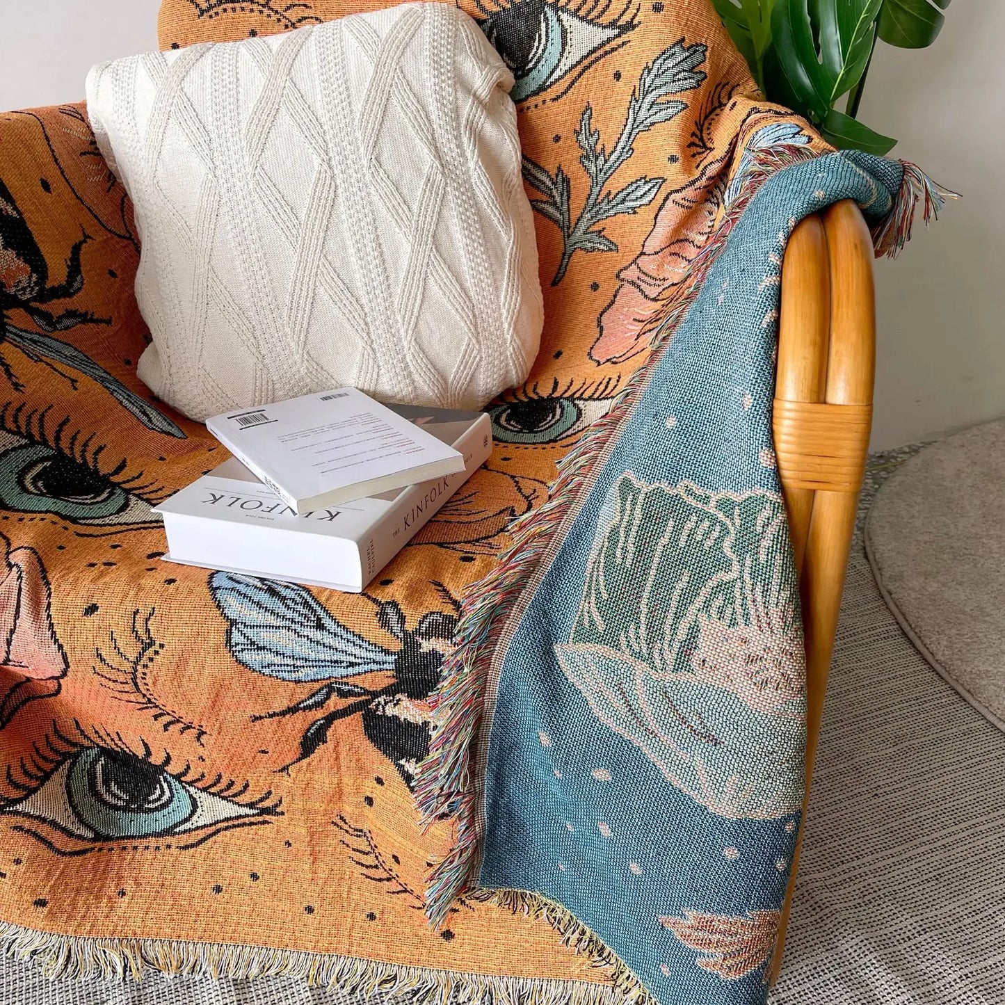 Nordic Leisure Blankets And Throws Home Decor Aesthetics Sofa Towel Bohemian Picnic Blanket Cover Tablecloth Tapestry Room Rug