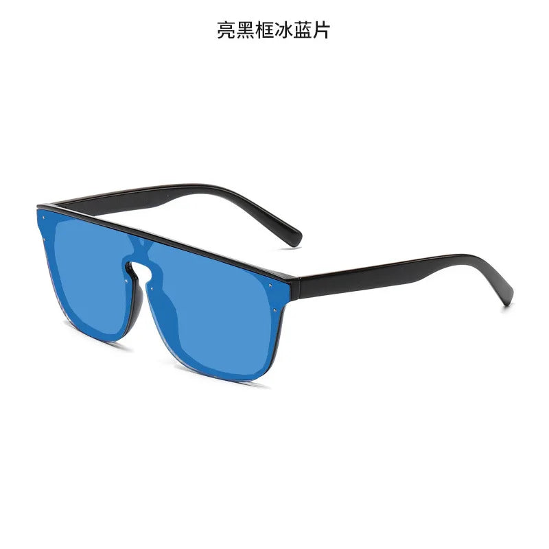In 2023, the new European and American fashion ms oval sunglasses high quality men's sunglasses